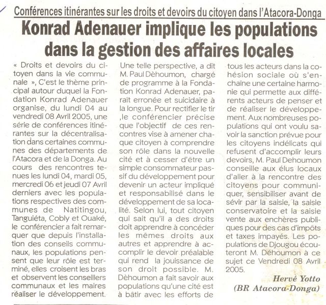 Artikel April 2005