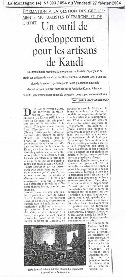 Artikel 27 Feb 2004